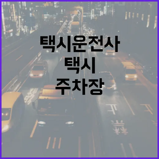 택시운전사처럼 주차장 스트레스 줄이는 방법 - 요약