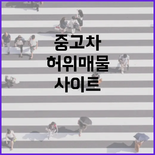 중고차사이트에서 허위매물 피하고 괜찮은 차 고르는 방법 - 요약