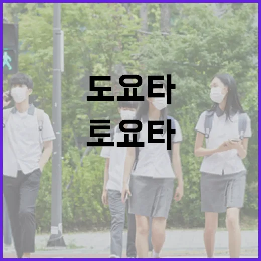 토요타SUV 고르려면 주차장부터 따져보는 방법 - 요약