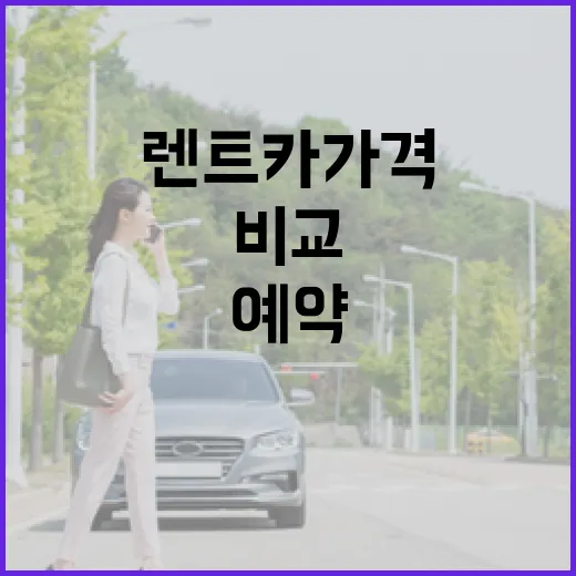 렌트카가격 덜 헷갈리게 비교하는 방법, 예약 전에 이것만 보면 됩니다 - 요약
