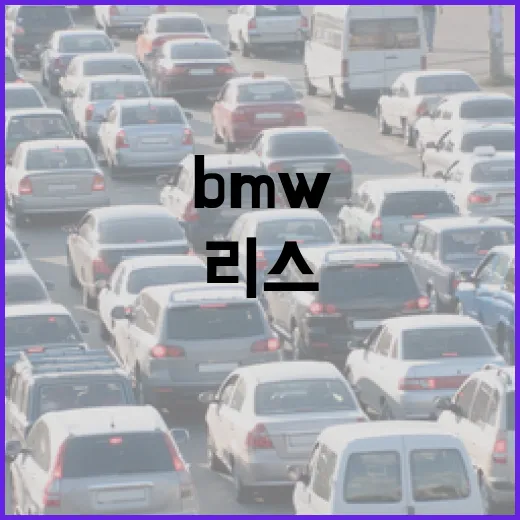 BMW리스 비용 덜 새게 계약하려면 이렇게 따져보세요 - 요약