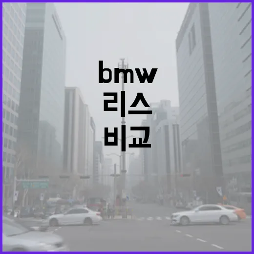 BMW리스 처음 알아볼 때 손해 덜 보려면 이렇게 비교하세요 - 요약