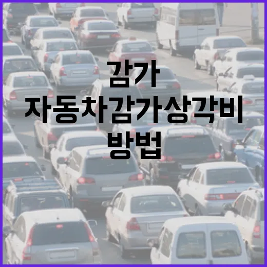 자동차감가상각비 줄이는 방법, 14년 운전자가 체감한 차값 덜 떨어지는 습관 - 요약