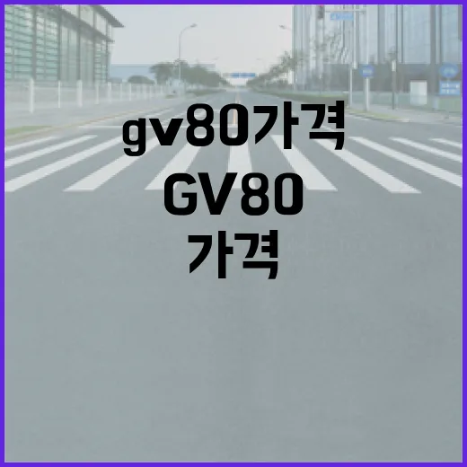 GV80가격 제대로 보려면 이렇게 계산하면 덜 헷갈립니다 - 요약