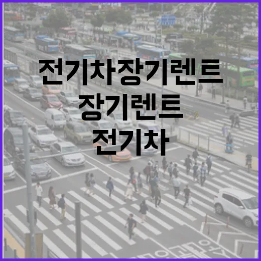 전기차장기렌트 처음 고를 때 손해 덜 보려면 이렇게 보세요 - 요약