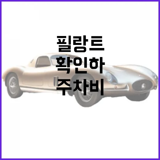 필랑트 검색하다 주차비 아끼려면 이렇게 확인하는 방법 - 요약