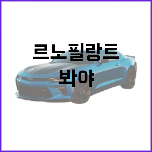 르노 필랑트 주차하려면 이렇게 봐야 합니다: 큰 SUV 기준으로 보는 현실 팁 - 요약