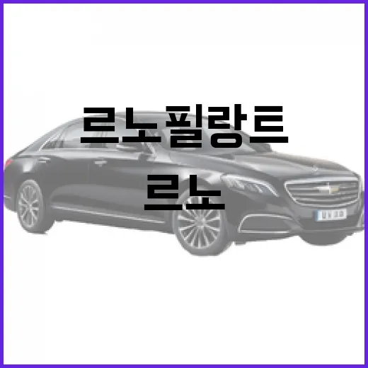 르노 필랑트 헷갈리지 않고 보는 방법, 콘셉트카와 SUV 차이를 먼저 보세요 - 요약