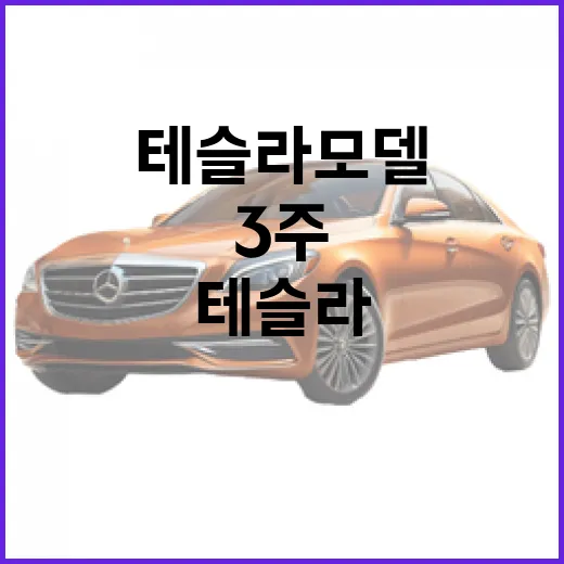 테슬라 모델3 주차 편하게 하려면 이렇게 세팅하고 운전하세요 - 요약