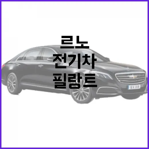 르노 필랑트처럼 전기차 효율을 챙기려면 이렇게 운전하면 됩니다 - 요약