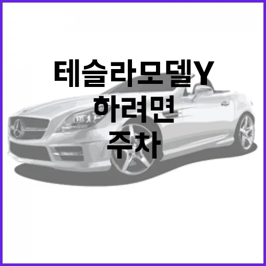 테슬라 모델Y 주차 편하게 하려면 이렇게 보세요 - 요약