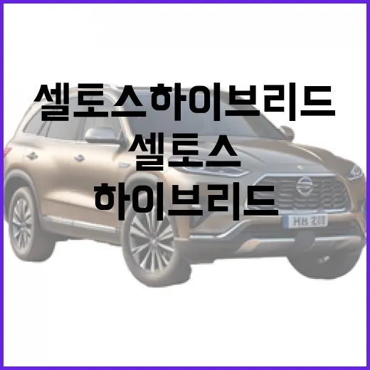 셀토스 하이브리드 기다릴 때 주차까지 같이 따져보는 방법 - 요약
