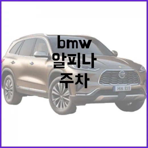 bmw 알피나를 편하게 타려면 이렇게 주차하고 관리하는 방법 - 요약