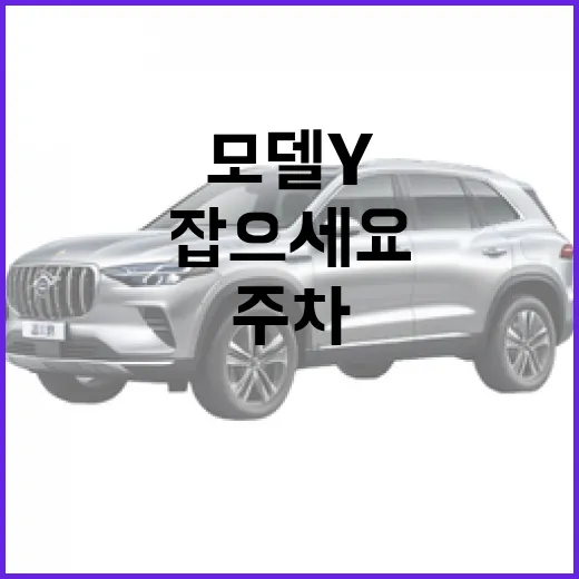 모델Y 주차 편하게 하려면 이렇게 잡으세요 - 요약