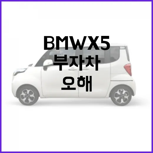 BMW X5가 꼭 부자 차처럼 보이는 이유와 오해 줄이는 방법 - 요약