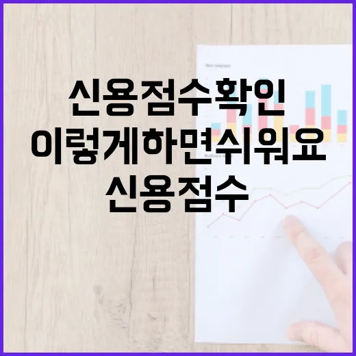 신용점수 확인, 이렇게 하면 쉬워요! - 요약