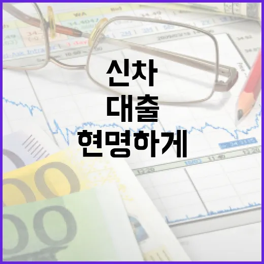 신차대출을 현명하게 활용하는 방법 - 요약