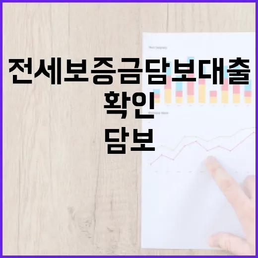 전세보증금담보대출 받으려면 이렇게 확인하세요 - 요약