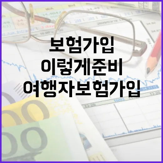 여행자보험가입 제대로 하려면 이렇게 준비하세요 - 요약