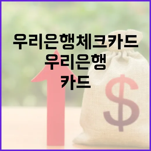 우리은행체크카드 고르는 방법: 급여통장부터 소비패턴까지 이렇게 맞추면 됩니다 - 요약