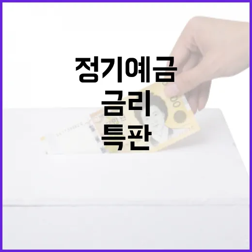 정기예금특판 제대로 고르는 방법, 금리보다 먼저 볼 6가지 - 요약