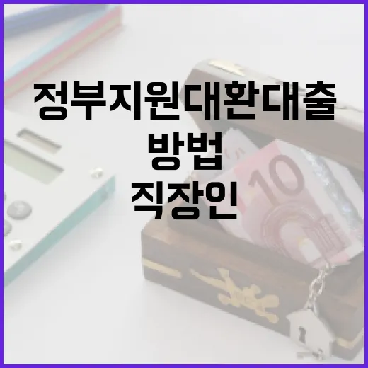 정부지원대환대출 제대로 고르는 방법: 직장인·자영업자별 확인 순서 - 요약
