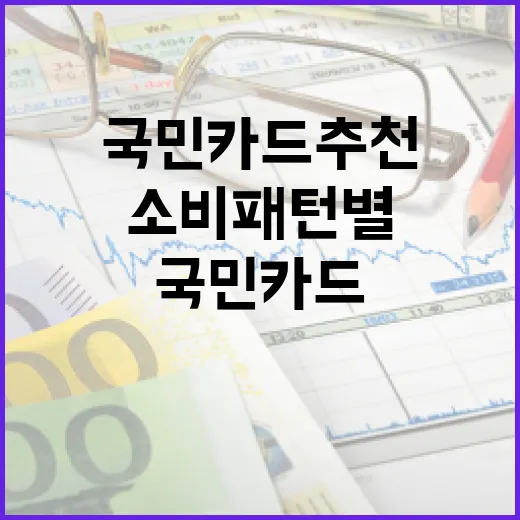 국민카드추천, 소비 패턴별로 고르는 방법 - 요약