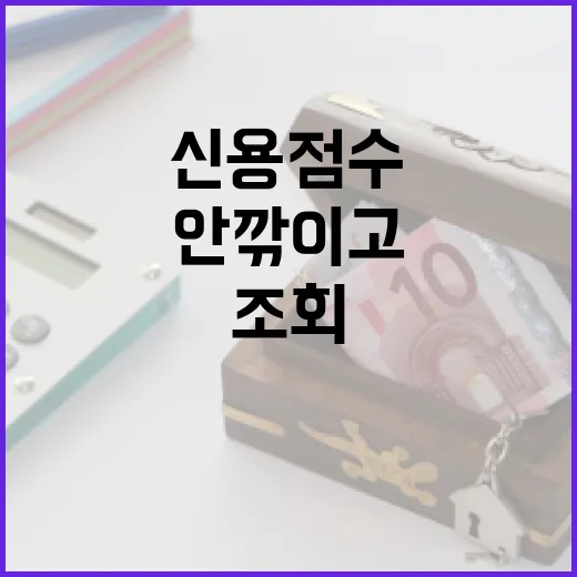 신용점수조회 제대로 하는 방법, 점수 안 깎이고 확인하려면 이렇게 - 요약