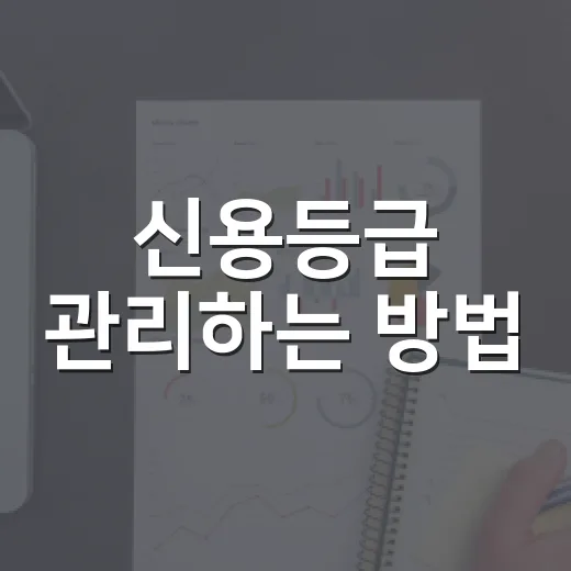 신용등급 관리하는 방법, 점수제로 바뀐 뒤에는 이렇게 봐야 합니다 - 요약