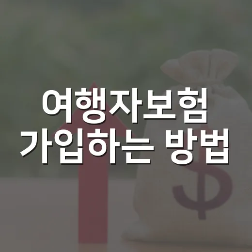 여행자보험 가입하는 방법: 출국 전 보장, 가격, 청구까지 똑똑하게 고르는 법 - 요약