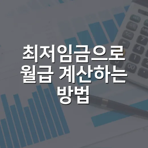 최저임금으로 월급 계산하는 방법: 2026년 기준과 2027년 준비까지 - 요약