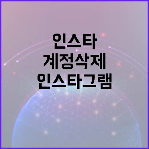 인스타그램 계정 삭제하는 방법, 이렇게 쉽게! - 요약