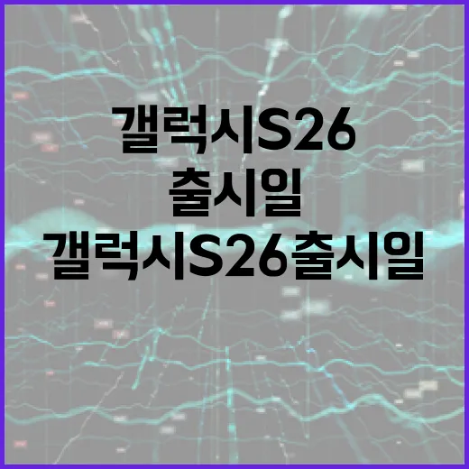 갤럭시 S26 출시일에 대한 모든 것 - 요약