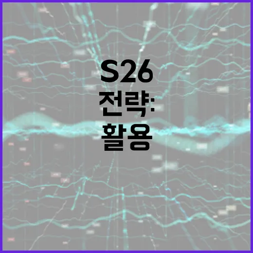 S26 활용 전략: 효율적으로 사용하는 방법 - 요약