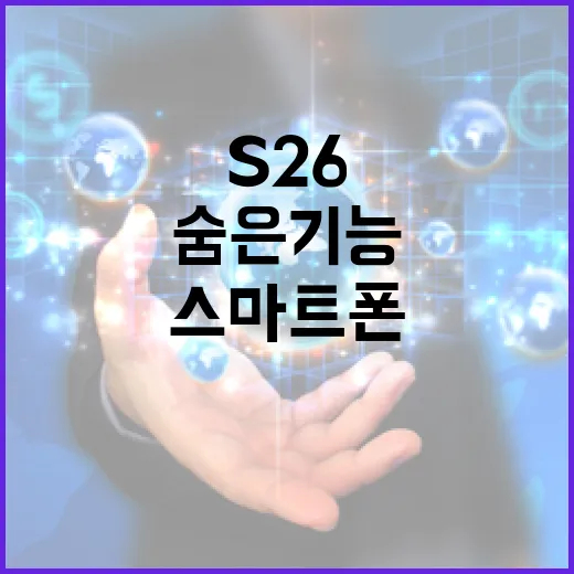 S26 스마트폰의 숨은 기능 활용하는 방법 - 요약