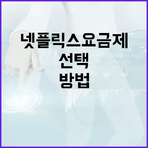 넷플릭스 요금제를 선택하는 방법 - 요약