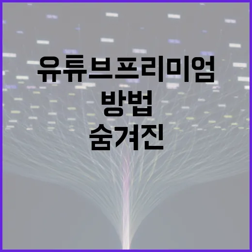 유튜브 프리미엄을 활용하는 방법: 숨겨진 기능과 혜택 - 요약