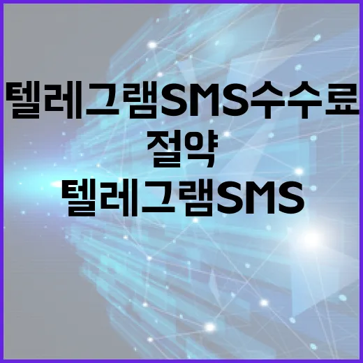 텔레그램 SMS 수수료를 절약하는 방법 - 요약