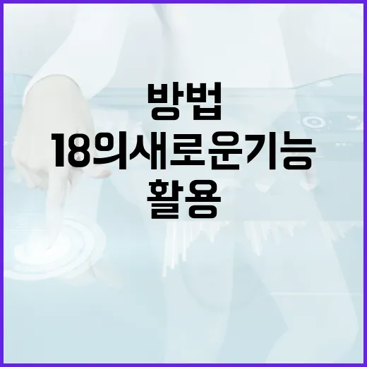 아이폰 18의 새로운 기능과 활용 방법 - 요약