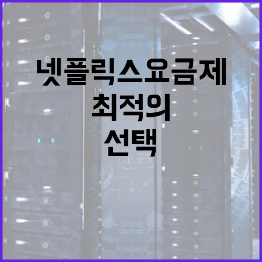 최적의 넷플릭스 요금제 선택하는 방법 - 요약