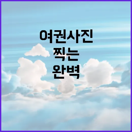 완벽한 여권사진 찍는 방법 - 요약