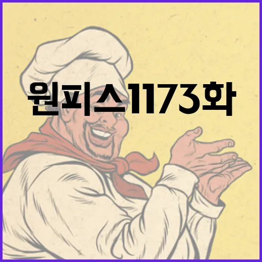 원피스 1173화를 이해하는 방법 - 요약