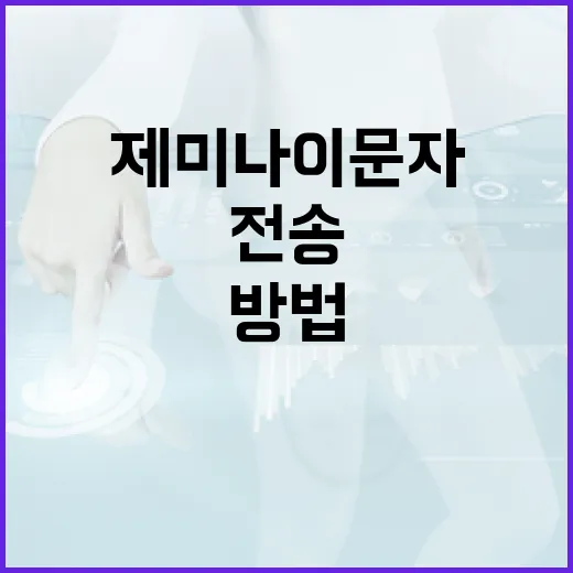 제미나이 문자로 안전한 메시지를 전송하는 방법 - 요약