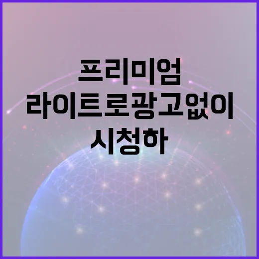 유튜브 프리미엄 라이트로 광고 없이 동영상 시청하는 방법 - 요약