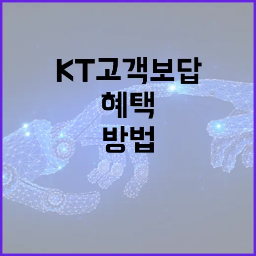 KT 고객보답 혜택을 최대한 활용하는 방법 - 요약