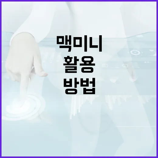 맥미니 효과적으로 활용하는 방법 - 요약
