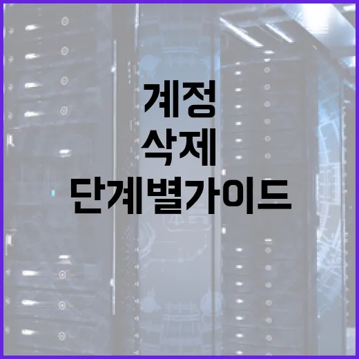 인스타그램 계정 삭제하는 방법: 단계별 가이드 - 요약