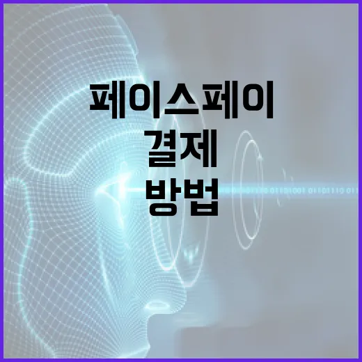 페이스페이로 안전하고 빠르게 결제하는 방법 - 요약