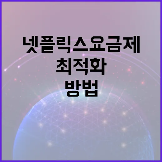 넷플릭스 요금제를 최적화하는 방법 - 요약