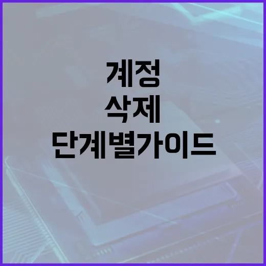 인스타그램 계정 삭제하는 방법: 단계별 가이드 - 요약